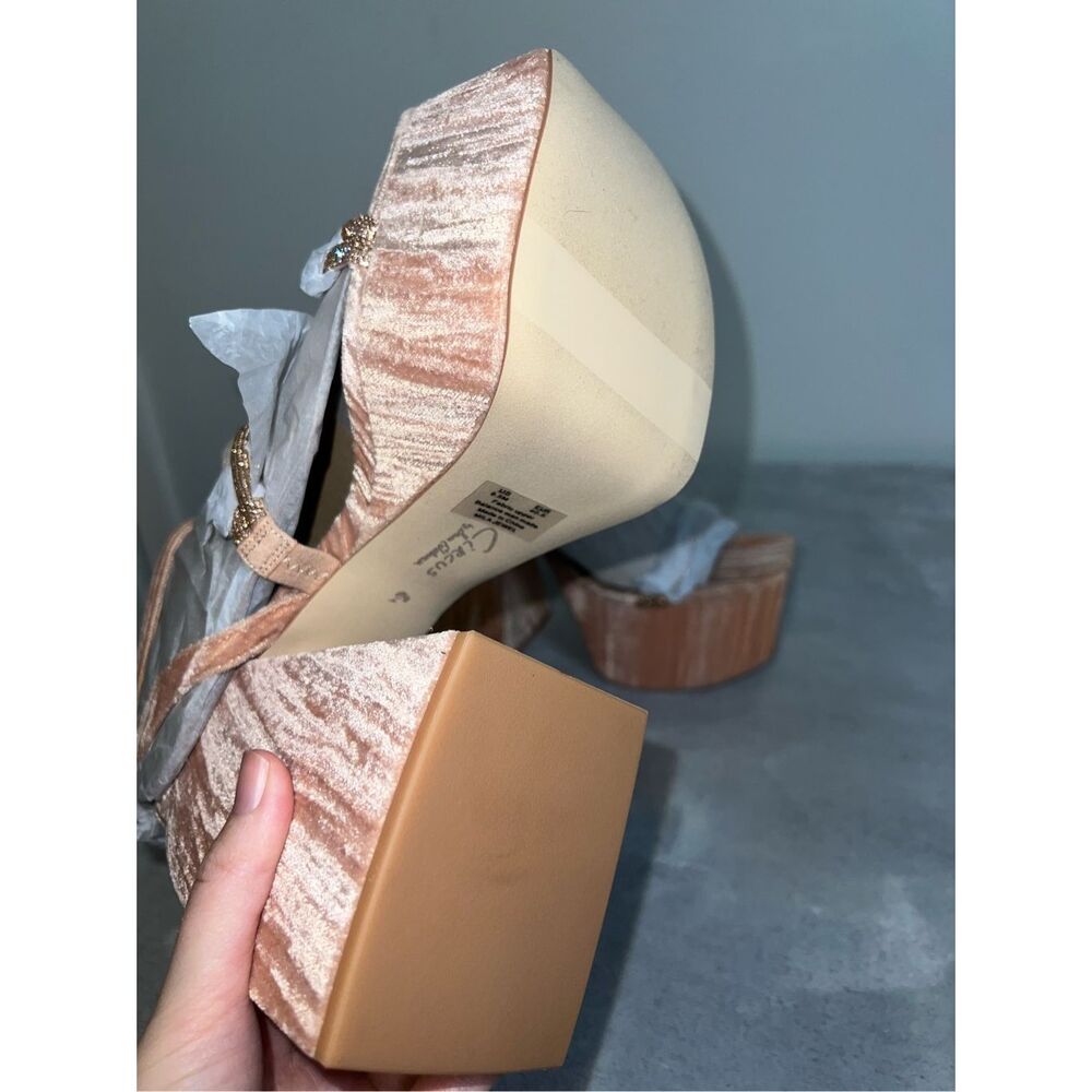 NEW Mila Jewel Ankle Strap Platform Sandal Sam Edelman 9.5 - Picture 7 of 8